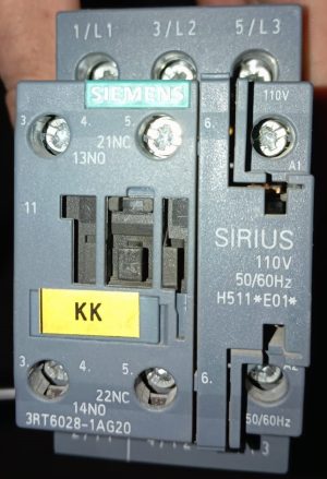 Контактор 3RT6028-1AG20 AC110V