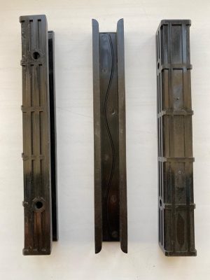 Вкладыш башмаков кабины, направл.16 мм, L=220мм, Schindler, Canny, Fuji
